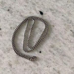 James Avery 19 inch sterling silver necklace chain